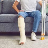 broken hand and leg